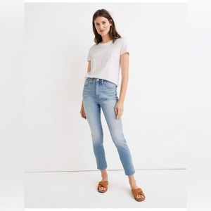 Tall 10" High-Rise Skinny Crop Jeans in Horne Wash